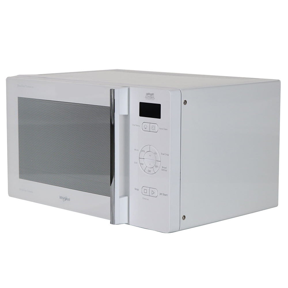 25L 800W Microwave Oven With Crisp & Grill In White