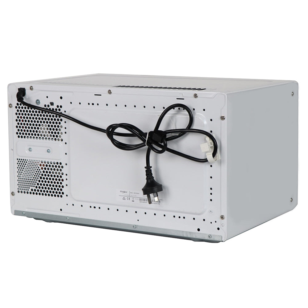 25L 800W Microwave Oven With Crisp & Grill In White