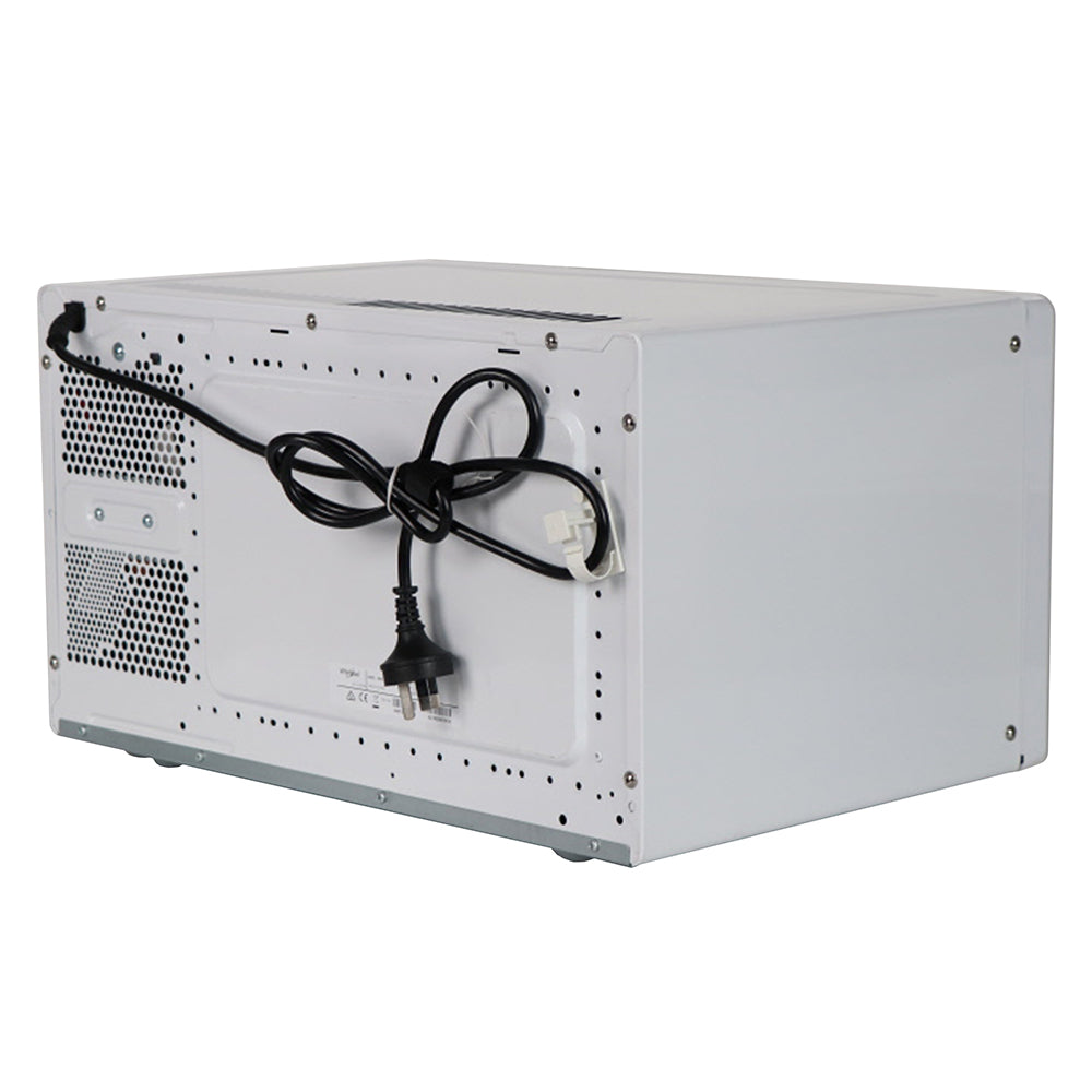 25L 800W Microwave Oven With Crisp & Grill In White