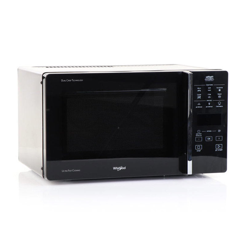 25L 800W Microwave With CrispFry Function In Black