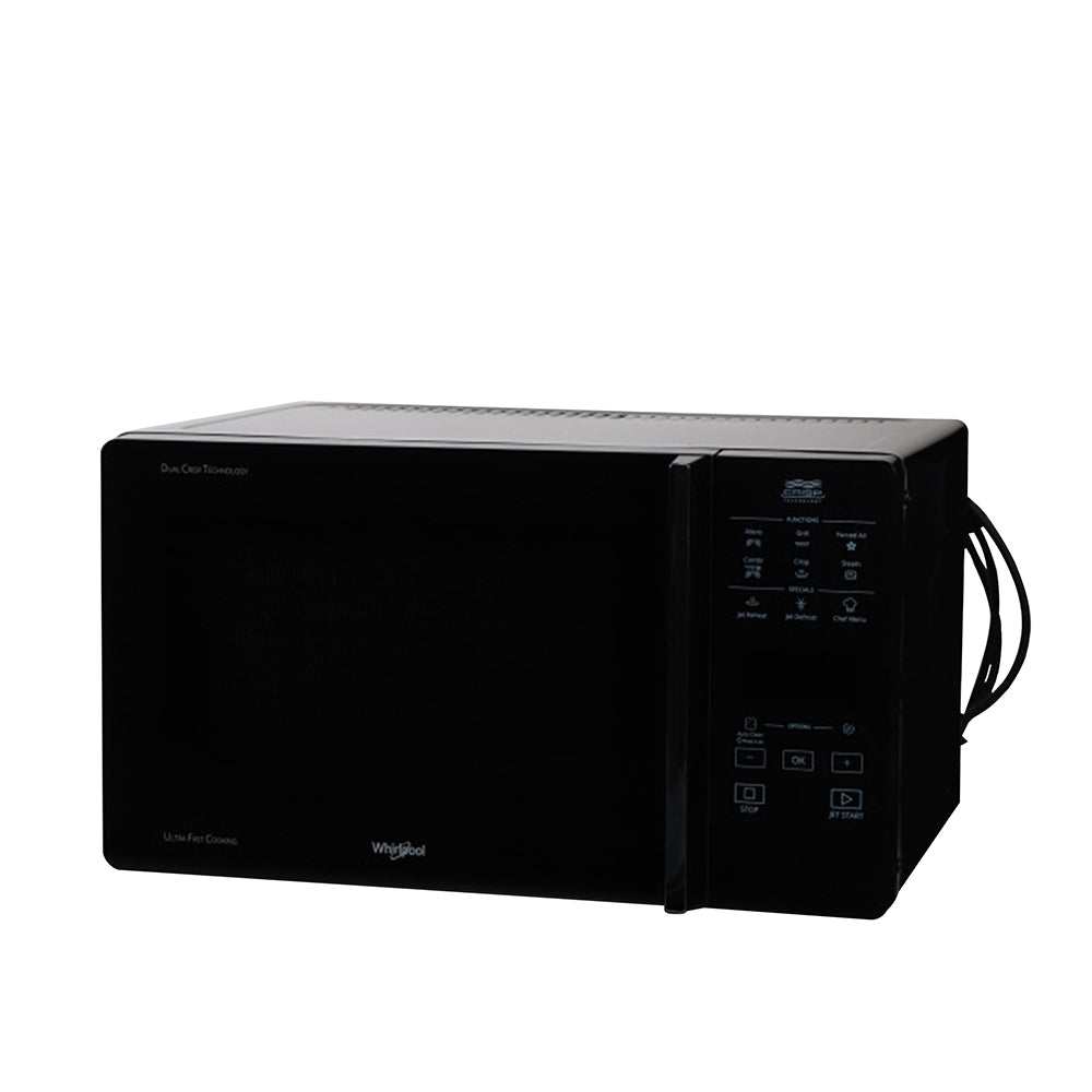 25L 800W Microwave With CrispFry Function In Black