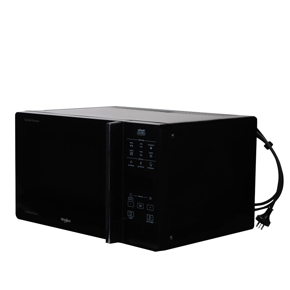 25L 800W Microwave With CrispFry Function In Black