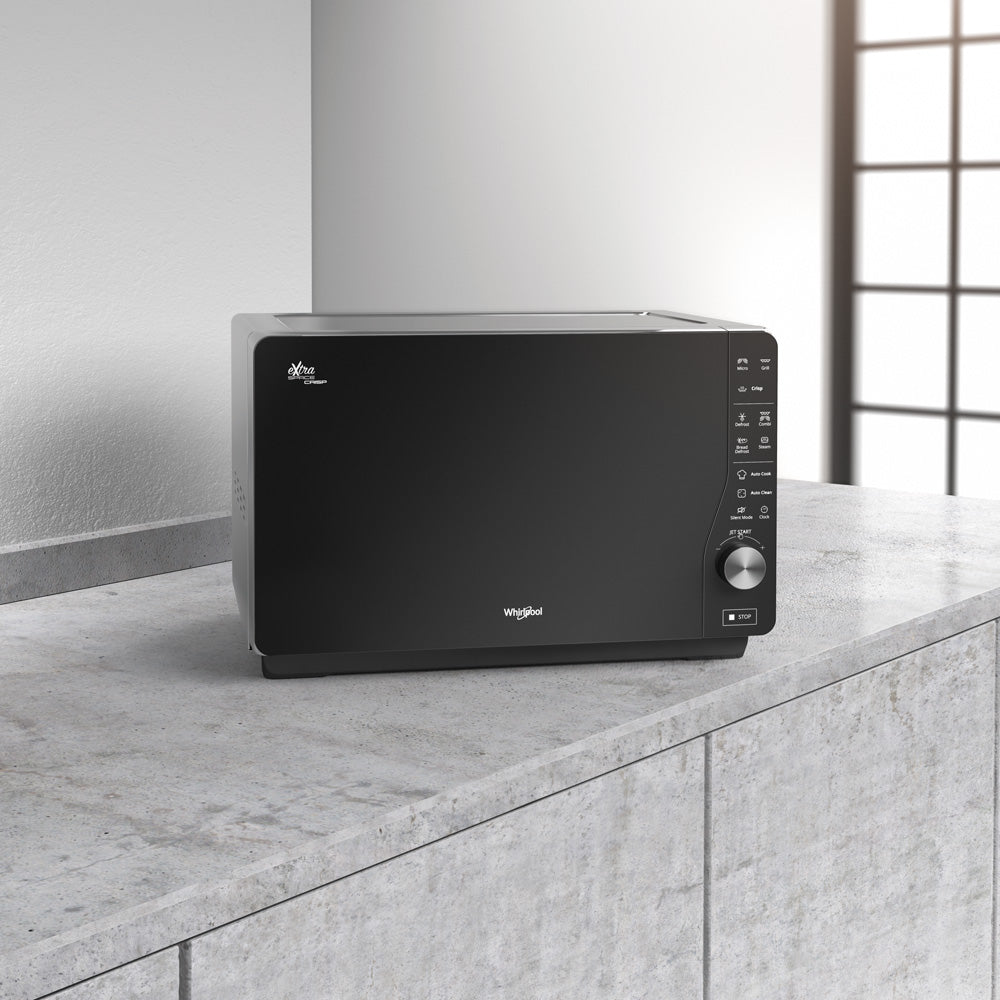 MWF427BL  30L 800W Flatbed Crisp & Grill Microwave with Inverter Technology