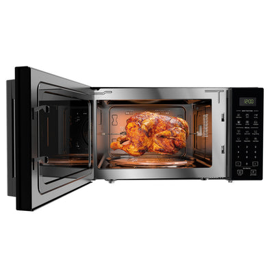 29L Freestanding Microwave with AirFry - Silver Handle