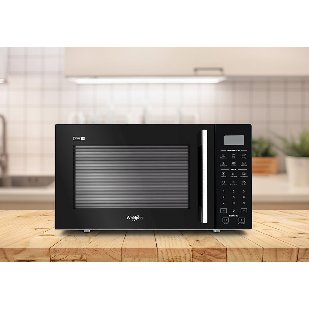 29L Freestanding Microwave with AirFry - Silver Handle