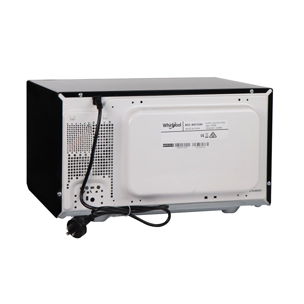 Whirlpool 25L 900W Solo Microwave In Black