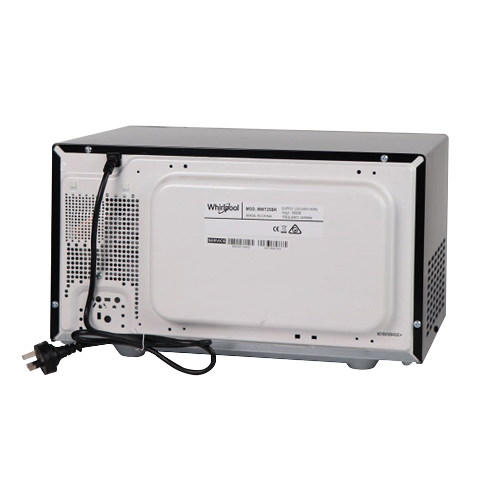 Whirlpool 25L 900W Solo Microwave In Black