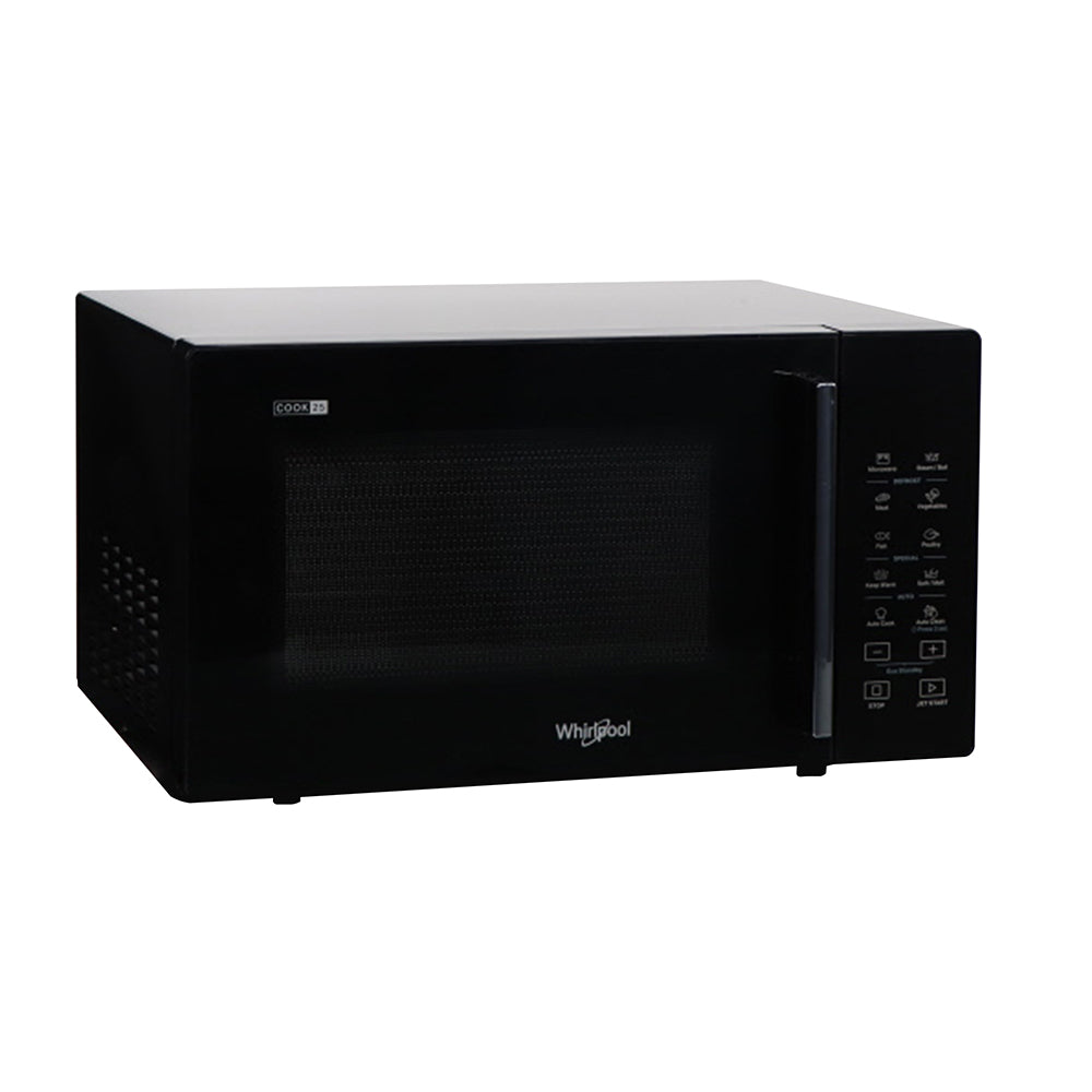 Whirlpool 25L 900W Solo Microwave In Black
