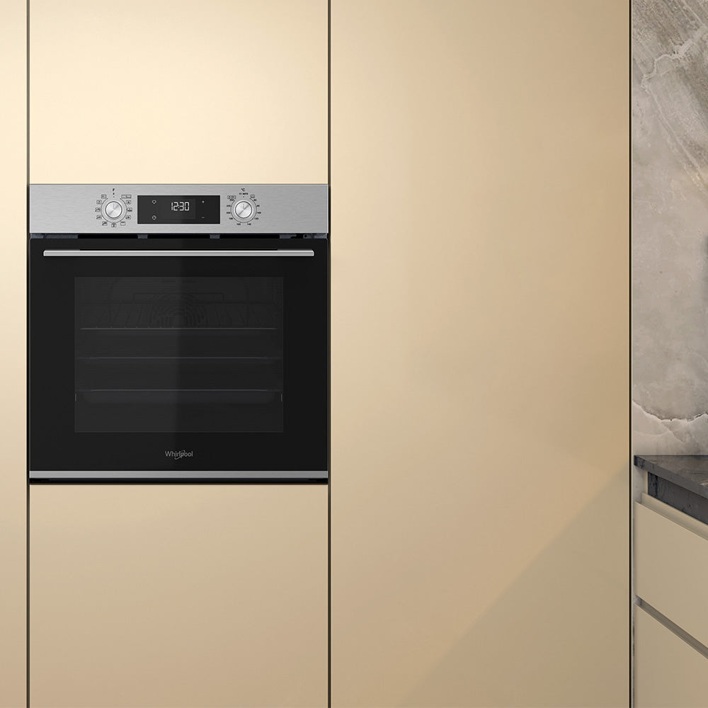 60cm Air Fry Multi-Function Hybrid Hydrolytic/Pyrolytic Clean Oven in Stainless Steel