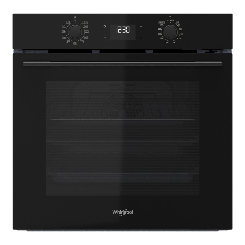 60cm Multi-Function Hybrid Hydrolytic/Pyrolytic Clean Oven in Black