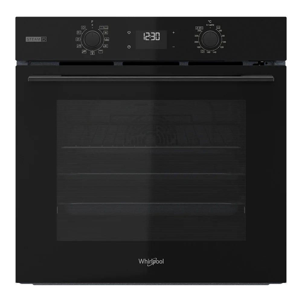 60cm Air Fry Multi-function Gentle Steam Oven in Black