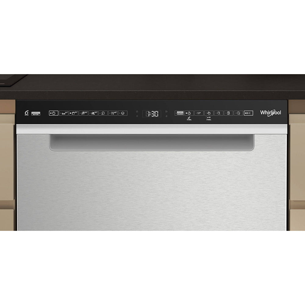 60cm Built Under Power Clean 14 Place Setting Dishwasher Stainless Steel