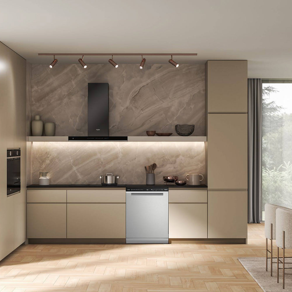 60cm Built Under Power Clean 14 Place Setting Dishwasher Stainless Steel