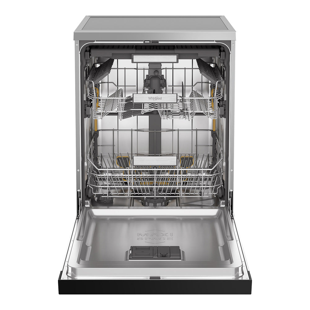 Power Clean Maxi-Tub 15 Place Setting Freestanding Dishwasher in Stainless Steel