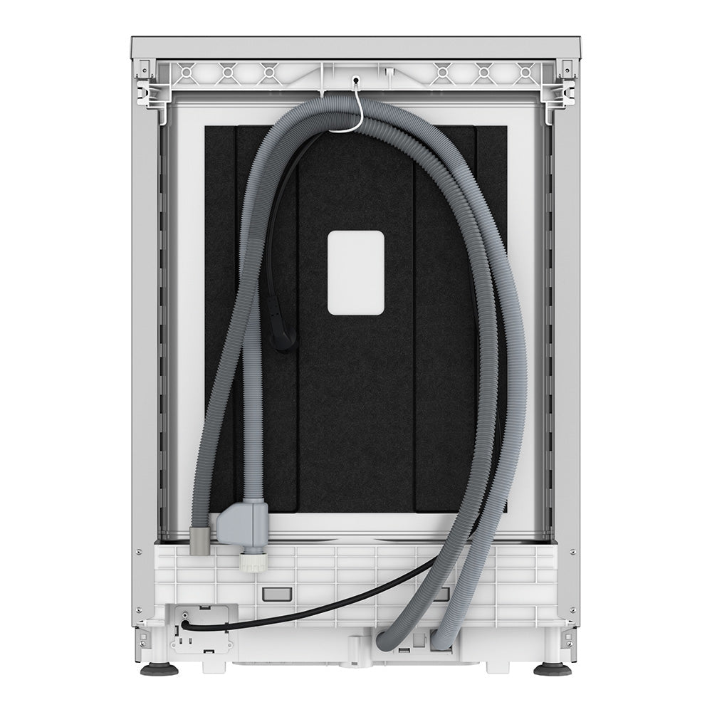 Power Clean Maxi-Tub 15 Place Setting Freestanding Dishwasher in Stainless Steel