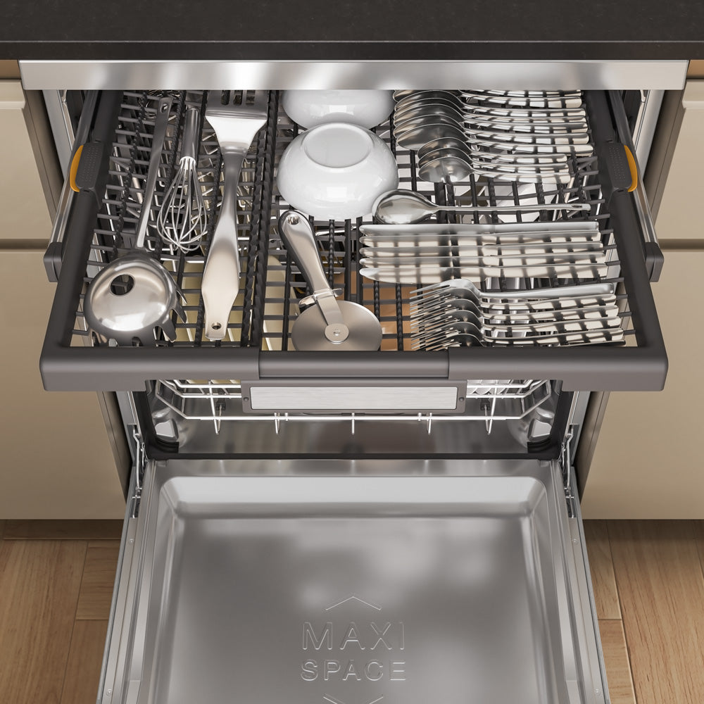 Power Clean Maxi-Tub 15 Place Setting Freestanding Dishwasher in Stainless Steel