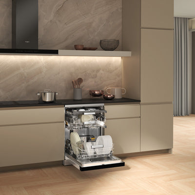 Power Clean Maxi-Tub 15 Place Setting Freestanding Dishwasher in Stainless Steel