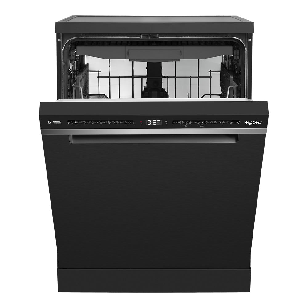 Maxi-Tub 14 Place Setting Freestanding Dishwasher in Black
