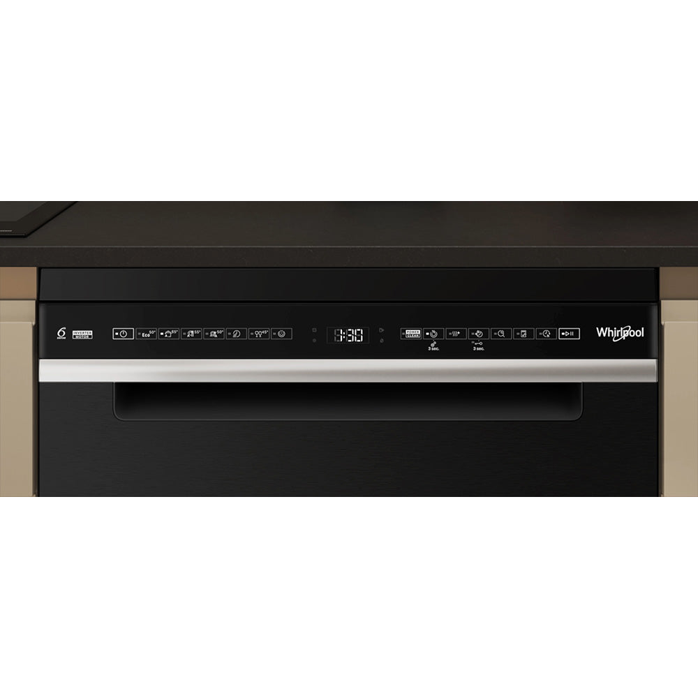 Maxi-Tub 14 Place Setting Freestanding Dishwasher in Black