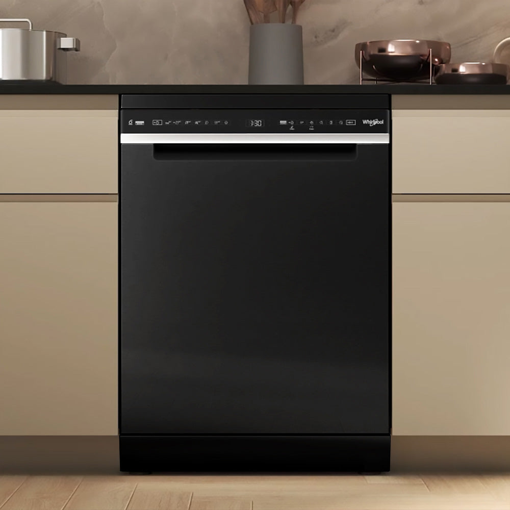 Maxi-Tub 14 Place Setting Freestanding Dishwasher in Black