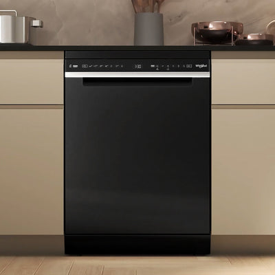 Maxi-Tub 14 Place Setting Freestanding Dishwasher in Black