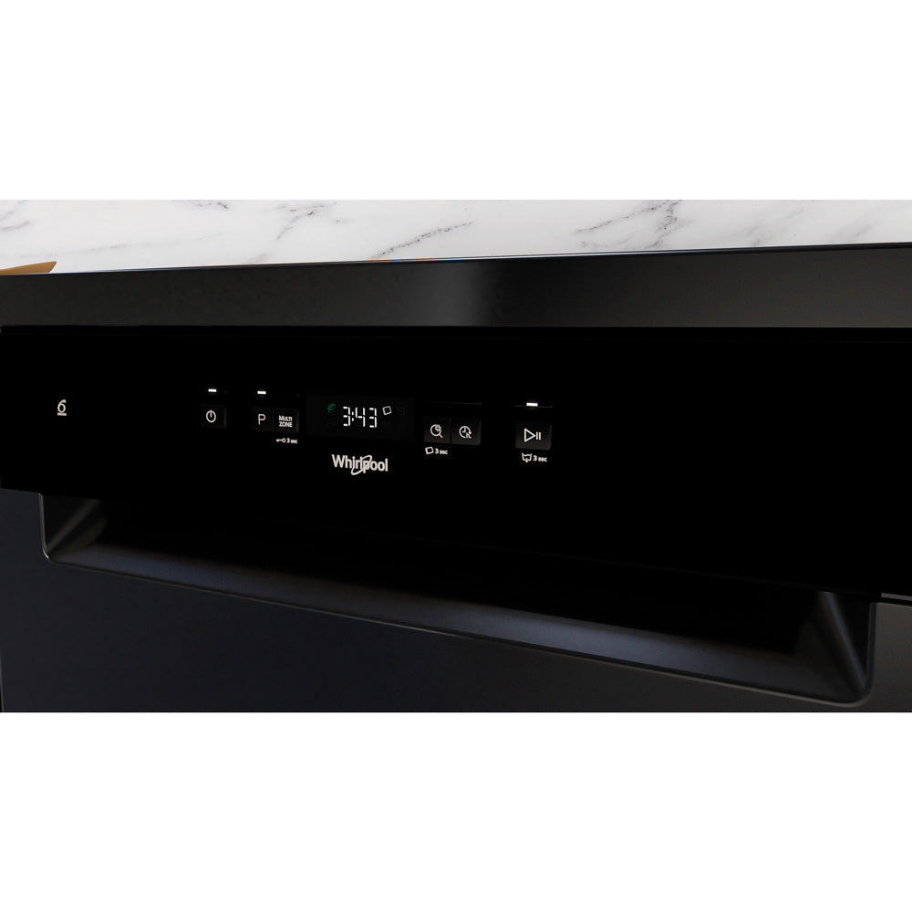 8-Program Dishwasher in Black