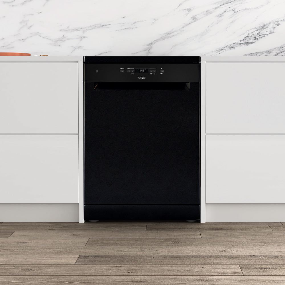 8-Program Dishwasher in Black