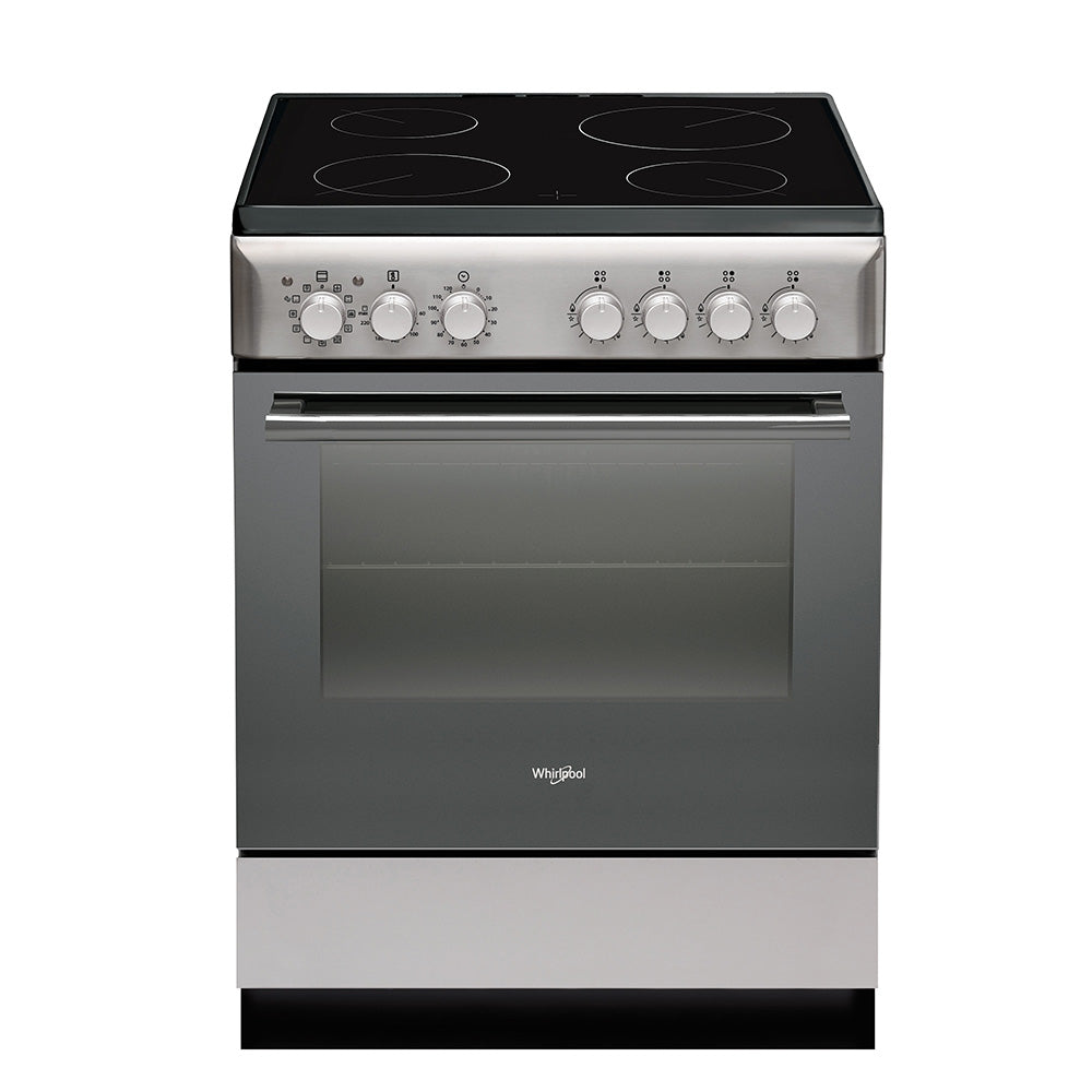 Whirlpool 60cm Freestanding Oven - 4 Ceramic Hobs