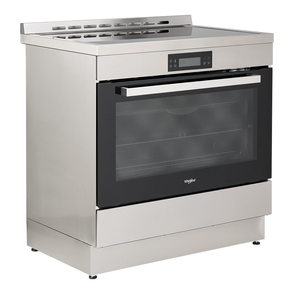 90cm Induction Freestanding Oven with Air Fry (Inox)