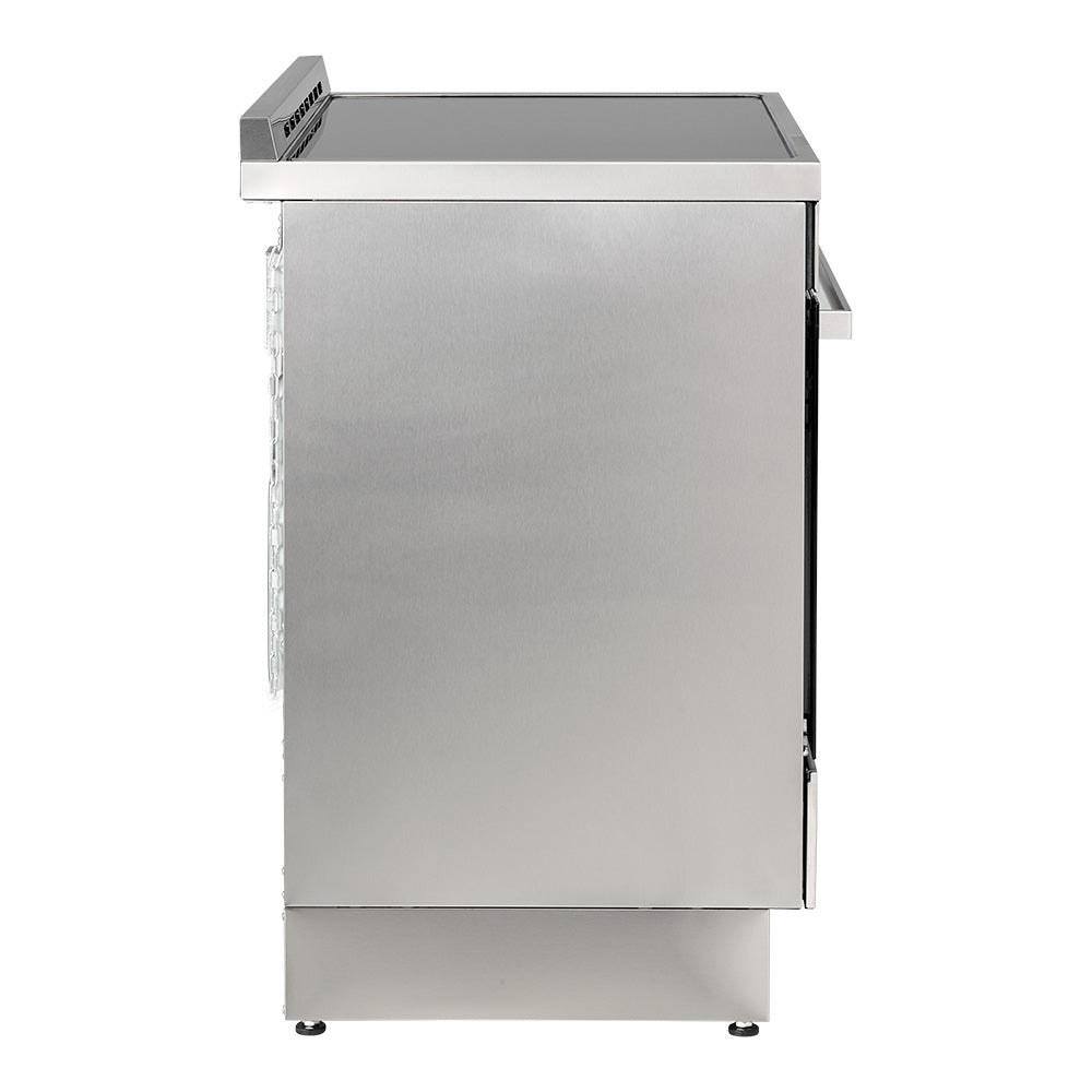 90cm Induction Freestanding Oven with Air Fry (Inox)