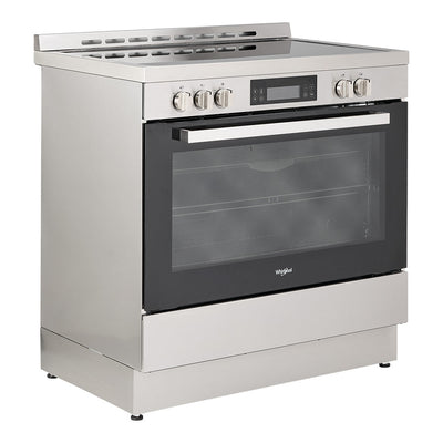 90cm Ceramic Freestanding Oven with Air Fry (Inox)
