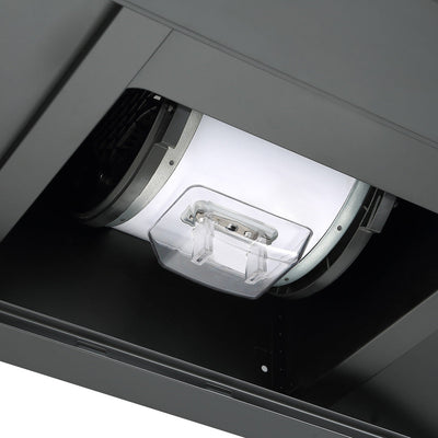 Whirlpool 90cm Auto Clean T-Box Canopy Rangehood