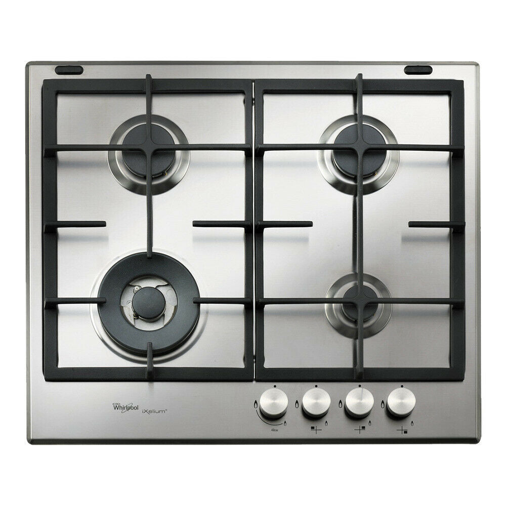 60cm 4 Burner Gas Cooktop In S/Steel