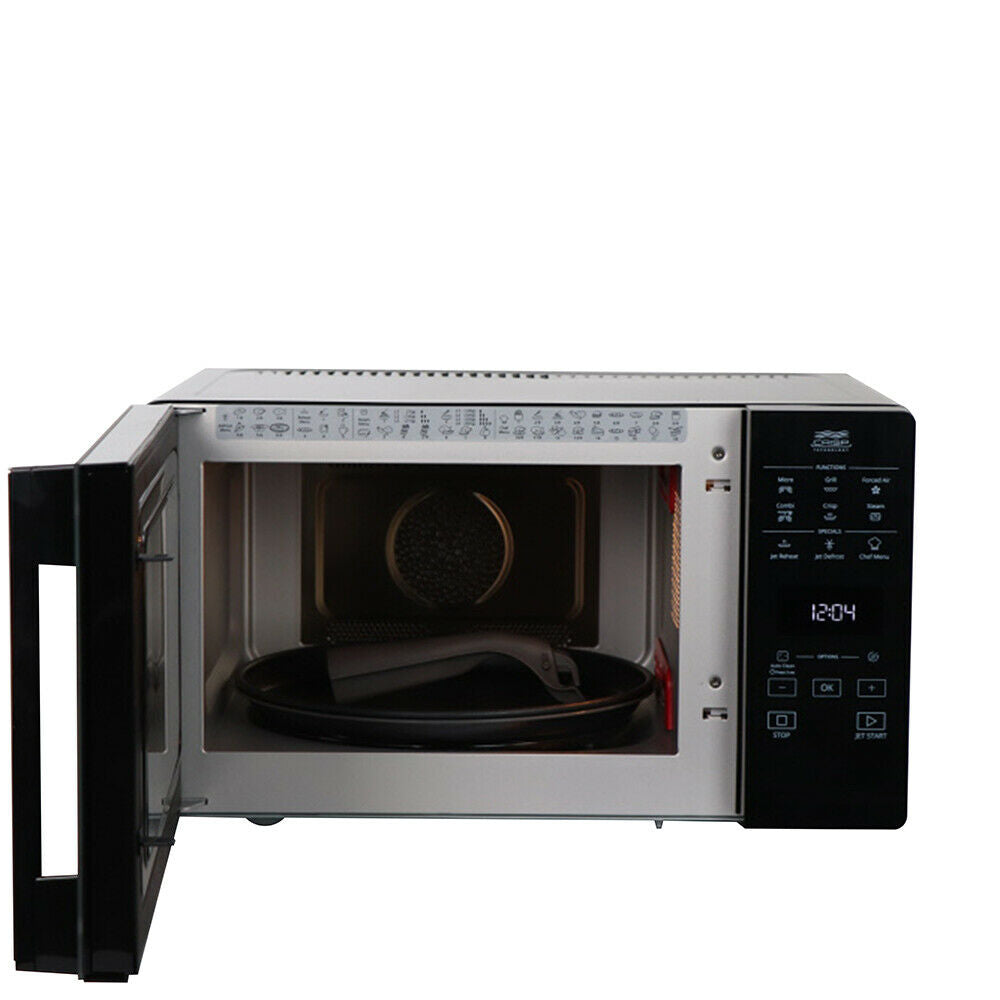 25L 800W Microwave With CrispFry Function In Black