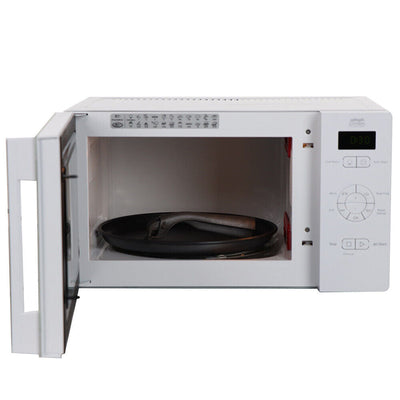 25L 800W Microwave Oven With Crisp & Grill In White