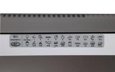 25L 800W Microwave Oven With Crisp & Grill In Black