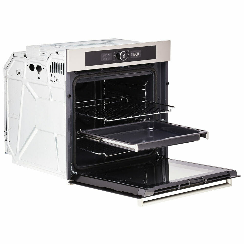 60cm 73L Multi-Function Pyrolytic Built-In Oven With Meat Probe