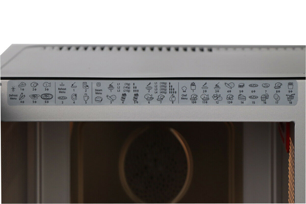 25L 800W Microwave With CrispFry Function In Black