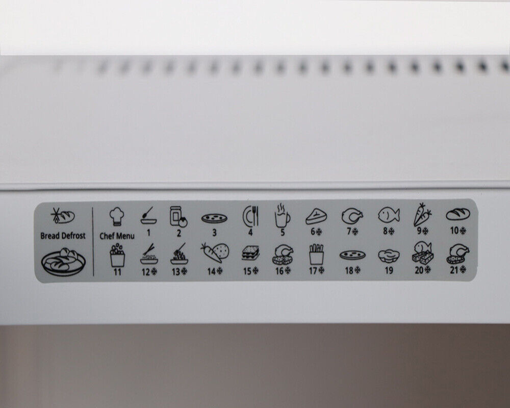 25L 800W Microwave Oven With Crisp & Grill In White