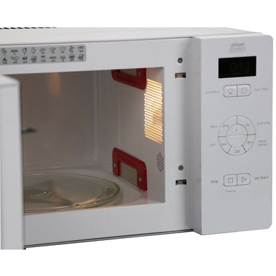 25L 800W Microwave Oven With Crisp & Grill In White